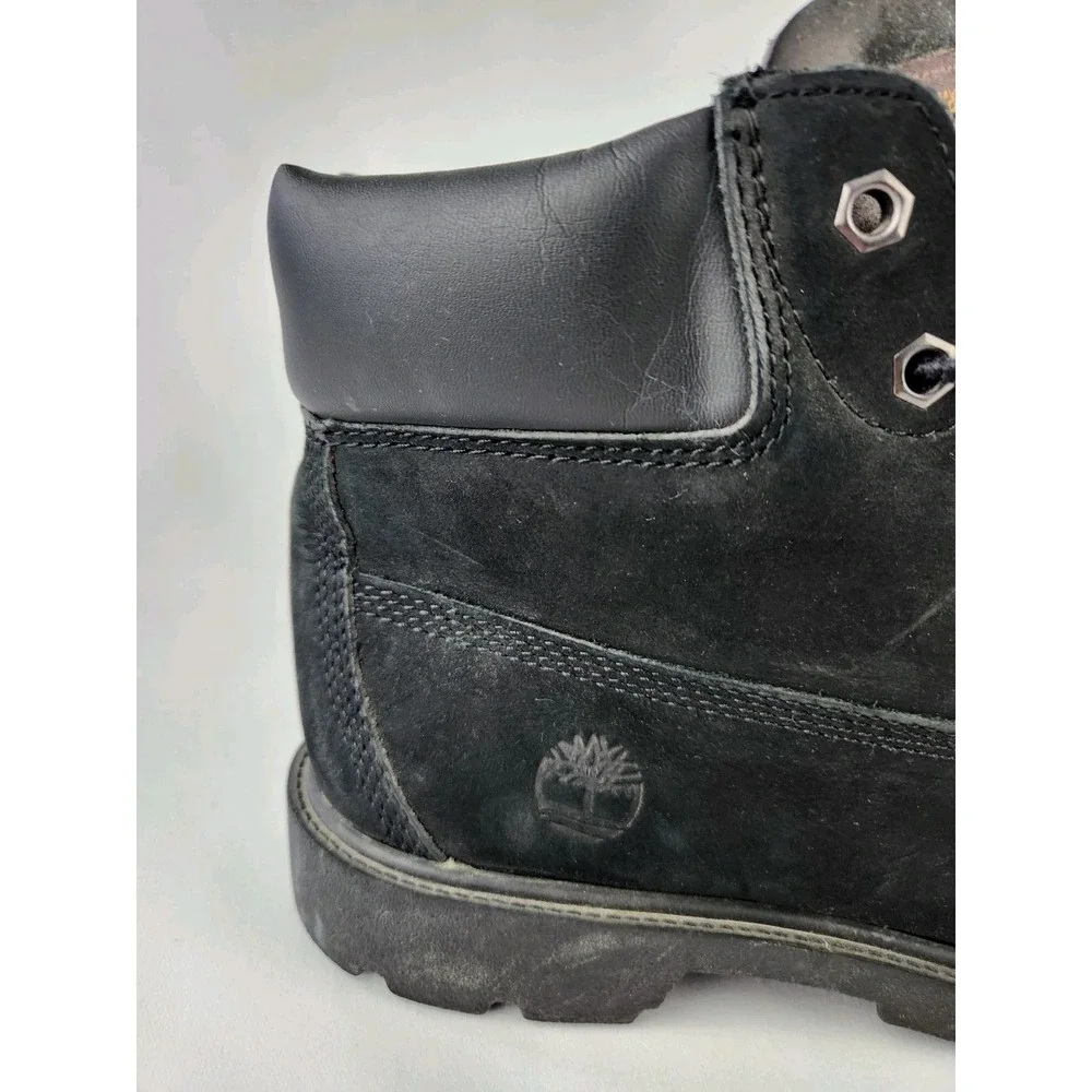 Timberland Classic 6 inch Waterproof Boots Nubuck Leather Boys Mens Sz 7 Women 9
